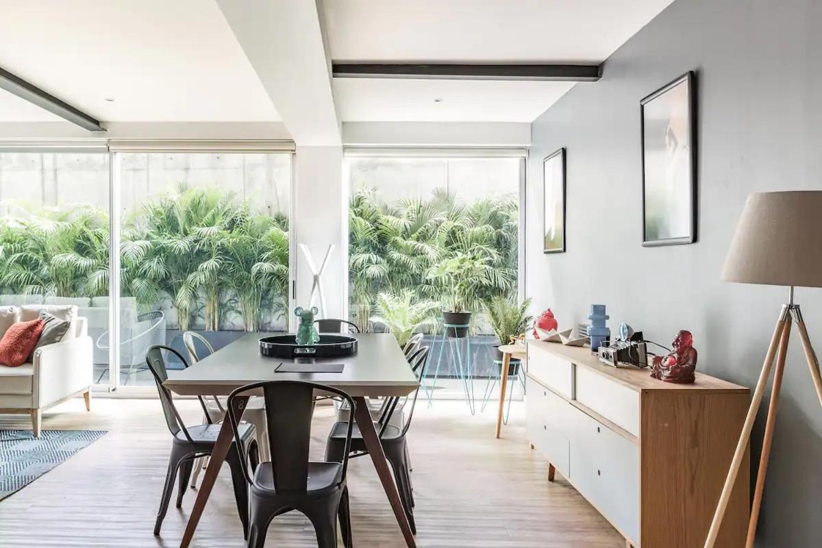 Apartamento Uppermost 3br, Gym, Roofgarden. Socrates Cidade do México